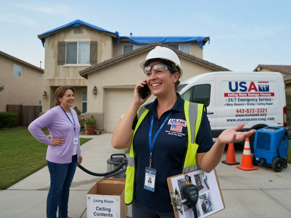 Ceiling Water Damage Restoration Dolliver, IA FAQs
